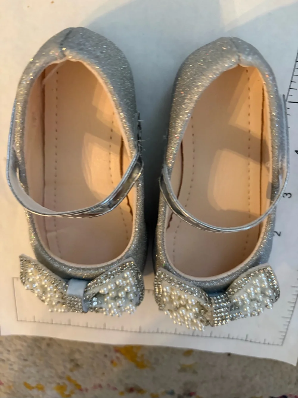 N/A sparkling silver